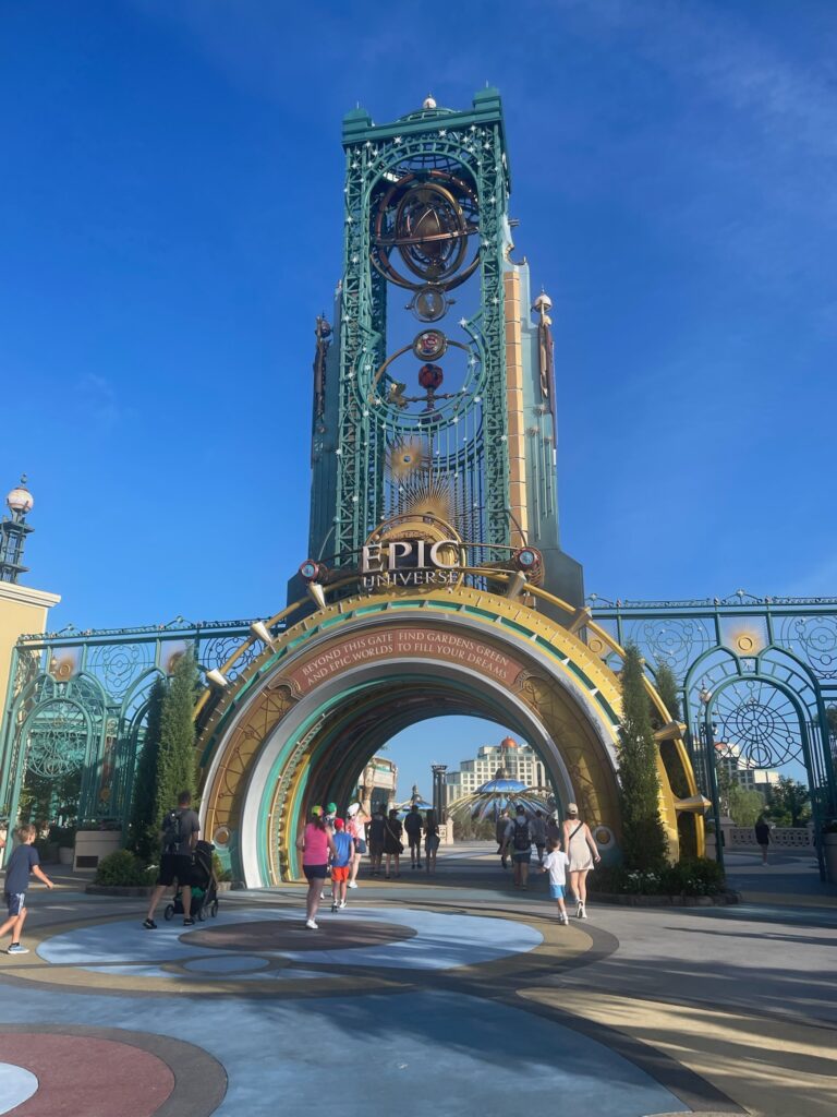Entry to Epic Universe at Universal Resort Orlando
